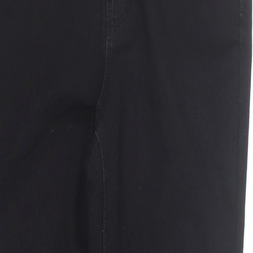 Denim co Womens Black  Denim Skinny Jeans Size 12 L26 in