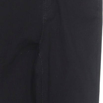 Denim co Womens Black  Denim Skinny Jeans Size 12 L26 in