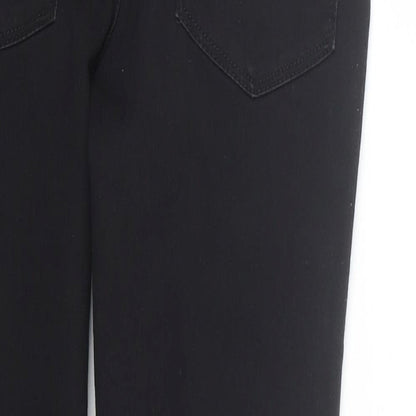 Denim co Womens Black  Denim Skinny Jeans Size 12 L26 in