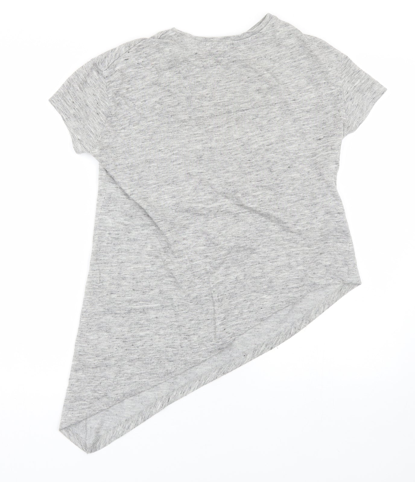 Womens UK Size 6 Atmosphere Grey Basic T-Shirt