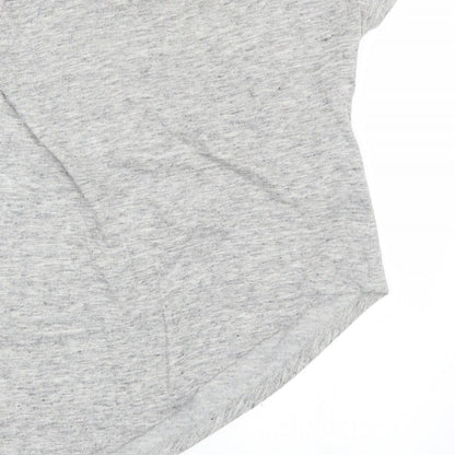 Womens UK Size 6 Atmosphere Grey Basic T-Shirt