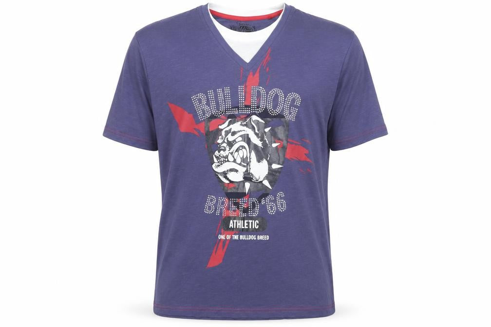 Mens UK Size M George Blue  T-Shirt