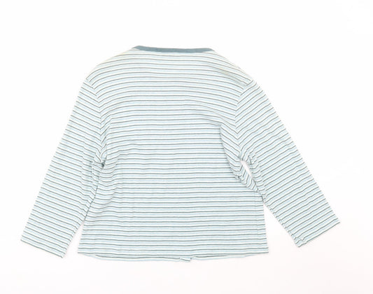 Womens UK Size 16 M&S Blue Cardigan Jumper