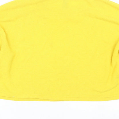 Womens UK Size M H&M Yellow Pullover Jumper
