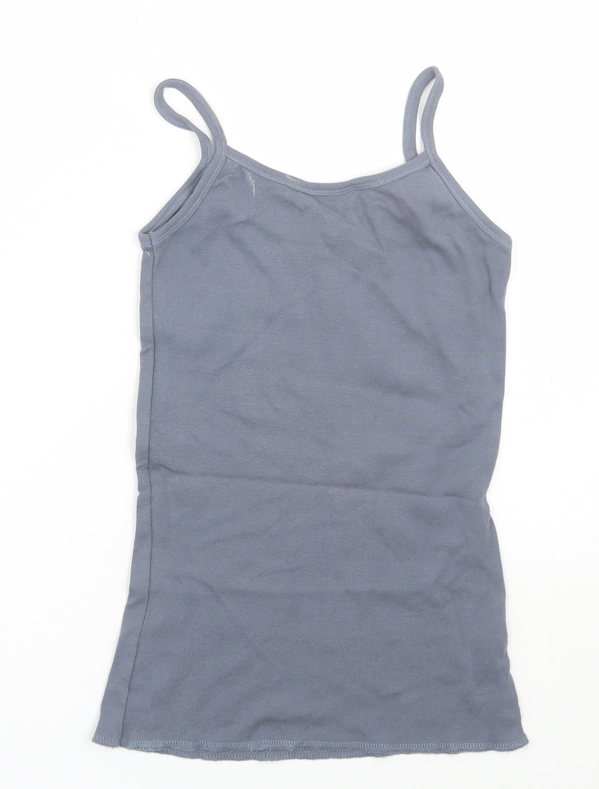 Womens UK Size 12 New Look Grey Basic Tank