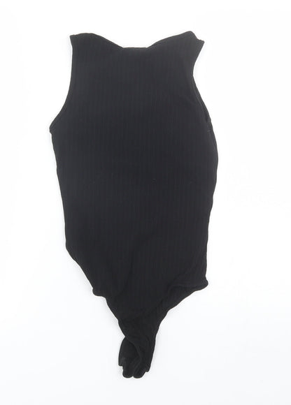 PRETTYLITTLETHING Womens Black   Catsuit One-Piece Size 6