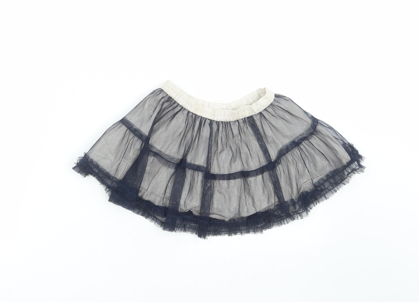 BHS Girls Blue   A-Line Skirt Size 18-24 Months