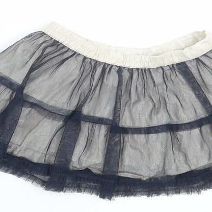 BHS Girls Blue   A-Line Skirt Size 18-24 Months