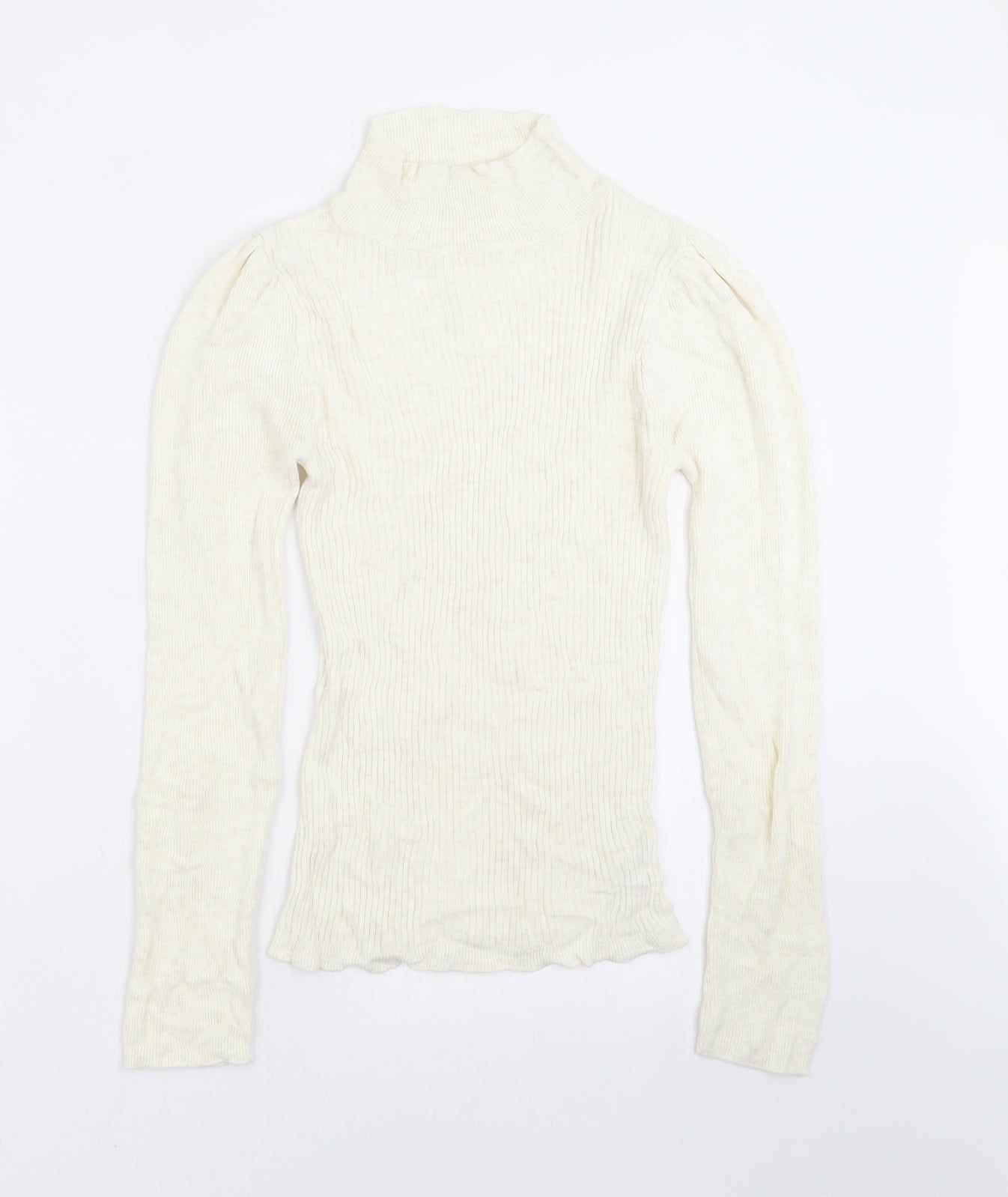 Womens UK Size S Topshop Ivory Pullover Jumper
