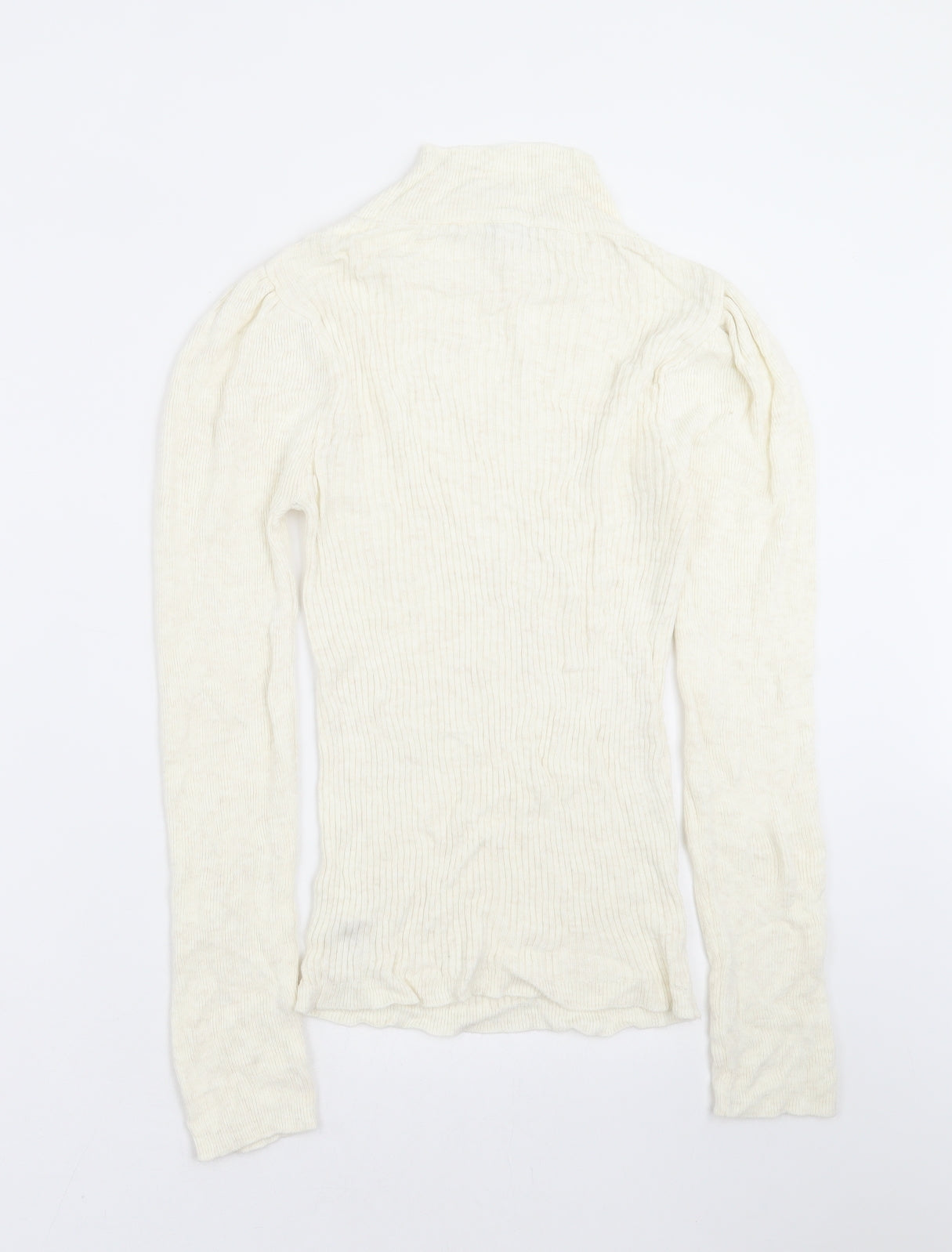 Womens UK Size S Topshop Ivory Pullover Jumper