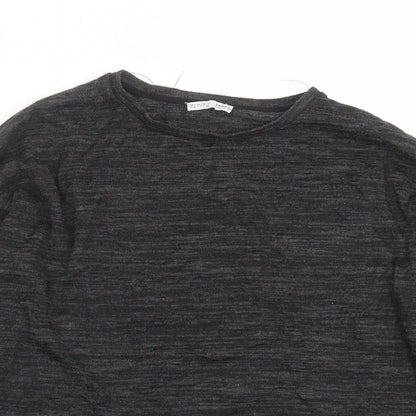 Womens UK Size S Zara Grey Pullover Jumper
