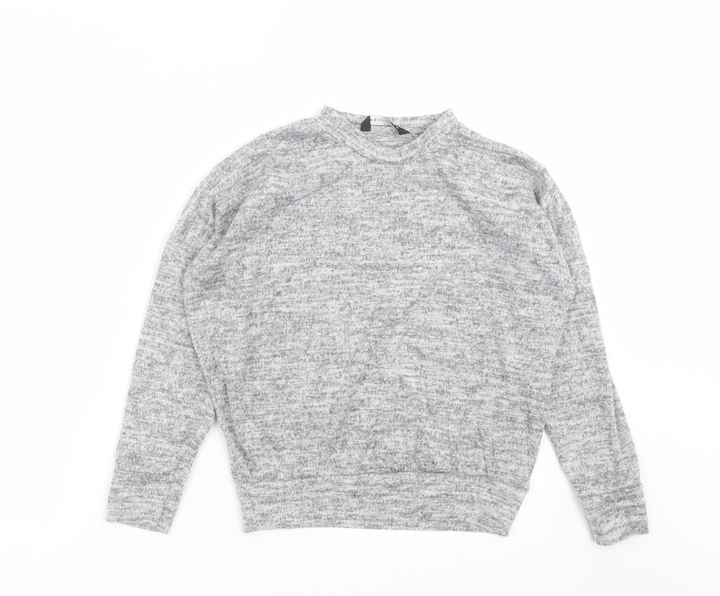 Womens UK Size 10 Peacocks Grey Pullover Jumper