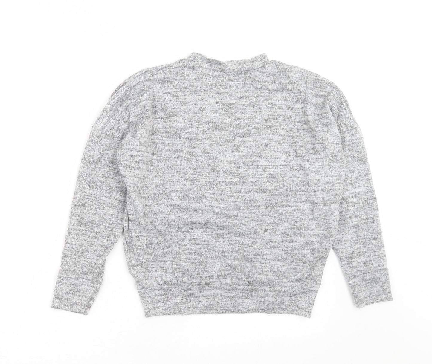 Womens UK Size 10 Peacocks Grey Pullover Jumper