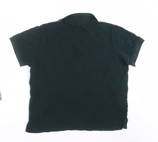 Fabric8 Mens Green    Polo Size 2XL