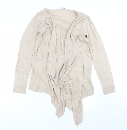Womens UK Size 12 Peacocks Beige Cardigan Jumper