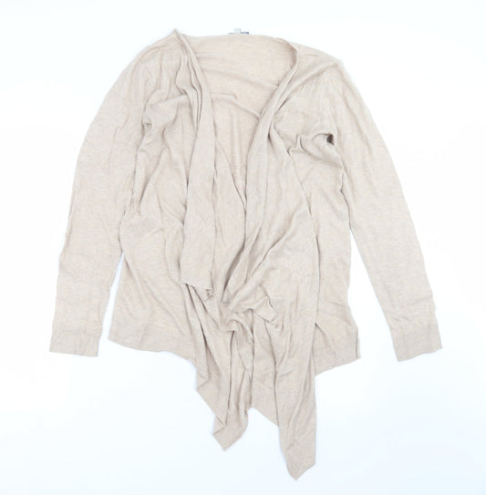 Womens UK Size 12 Peacocks Beige Cardigan Jumper