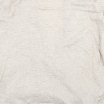 Womens UK Size 12 Peacocks Beige Cardigan Jumper