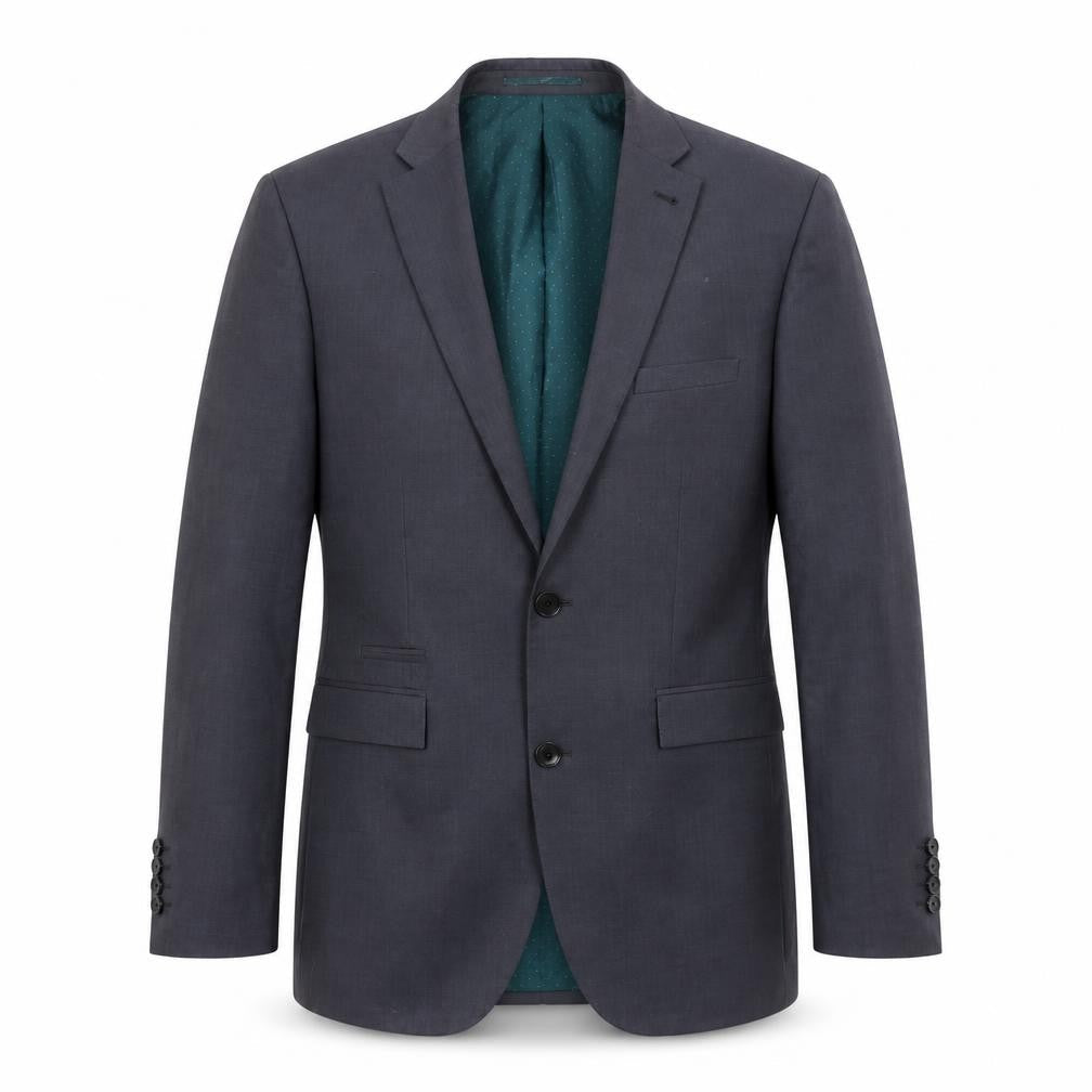 NEXT Mens Grey Striped  Jacket Suit Jacket Size 38  - Tailored fit