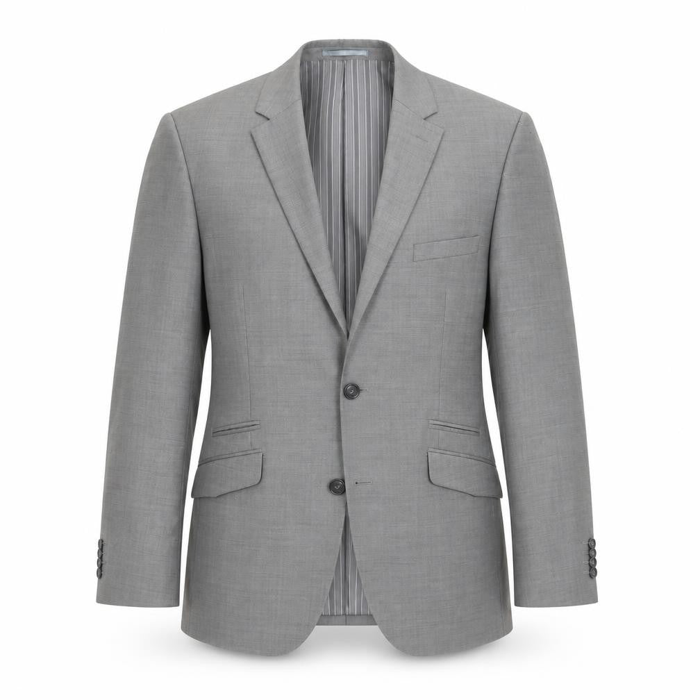 Front view of Urbane men’s grey jacket suit jacket, size 40