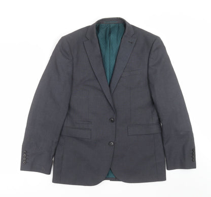 Mens UK Size 38 NEXT Regular Grey Suit Jacket