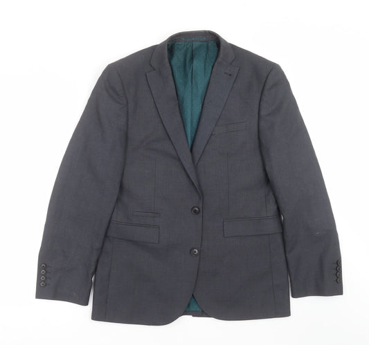 Mens UK Size 38 NEXT Regular Grey Suit Jacket