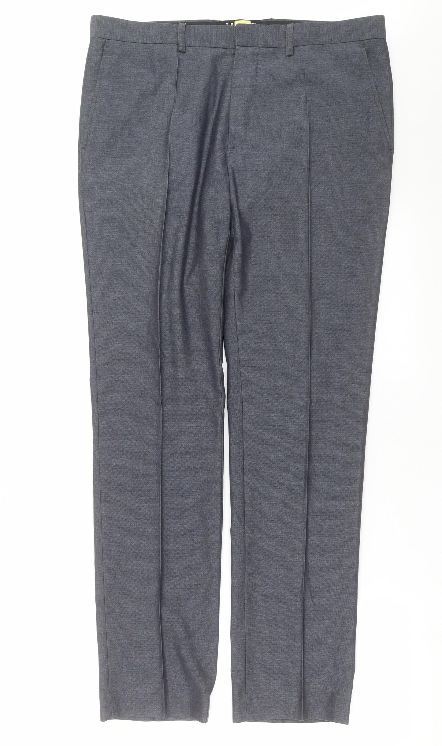 Topman Mens Blue   Trousers  Size 34 in L31 in