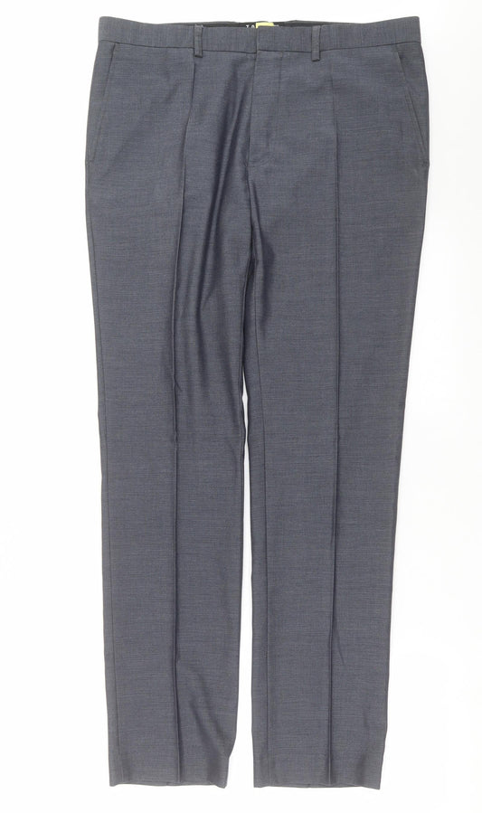 Topman Mens Blue   Trousers  Size 34 in L31 in