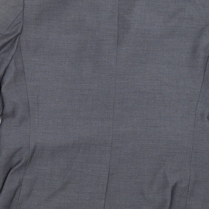 Topman Mens Blue   Jacket Suit Jacket Size 40