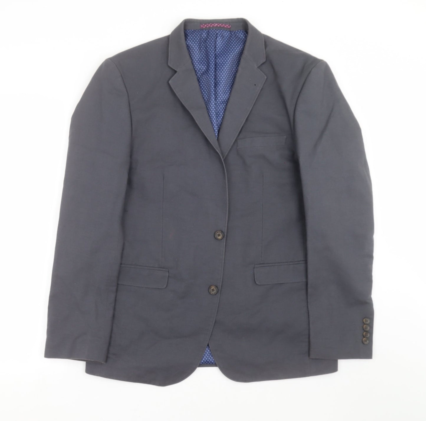 Mens UK Size 40 NEXT Regular Grey Suit Jacket
