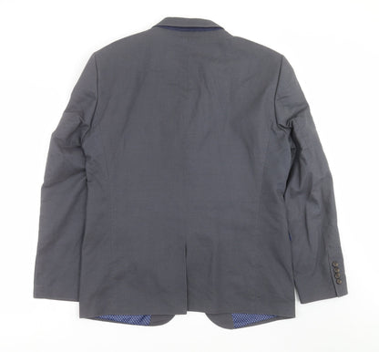 Mens UK Size 40 NEXT Regular Grey Suit Jacket