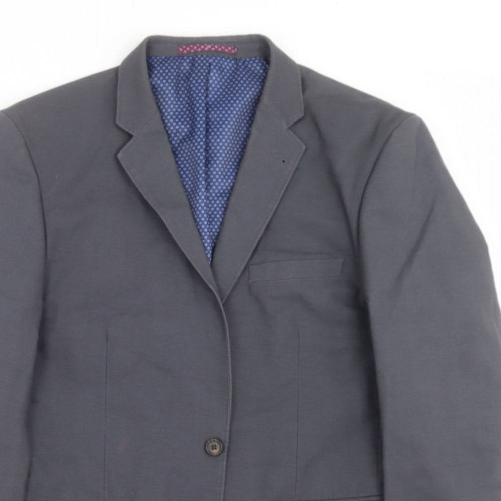 Mens UK Size 40 NEXT Regular Grey Suit Jacket