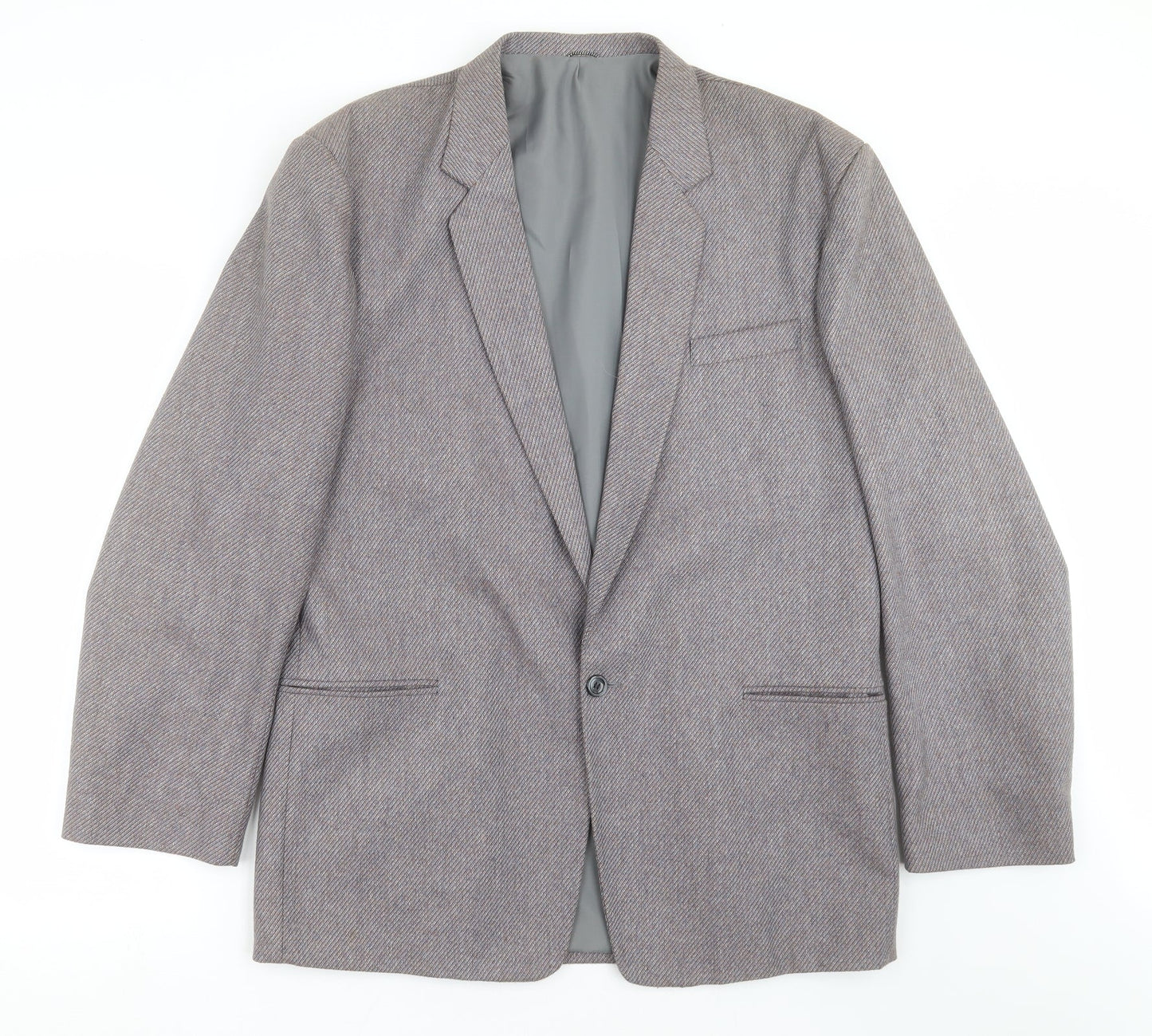 Mens UK Size 42 Preworn Regular Purple Suit Jacket