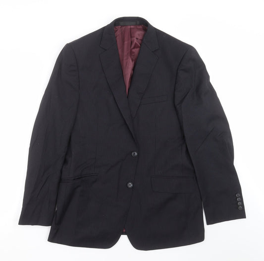 Mens UK Size 42 Marks and Spencer Regular Black Suit Jacket