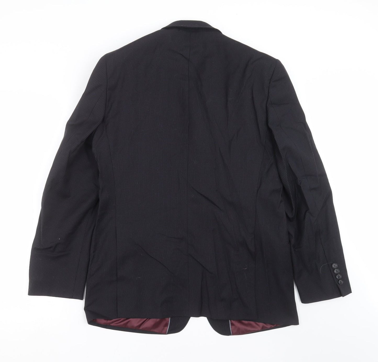 Mens UK Size 42 Marks and Spencer Regular Black Suit Jacket