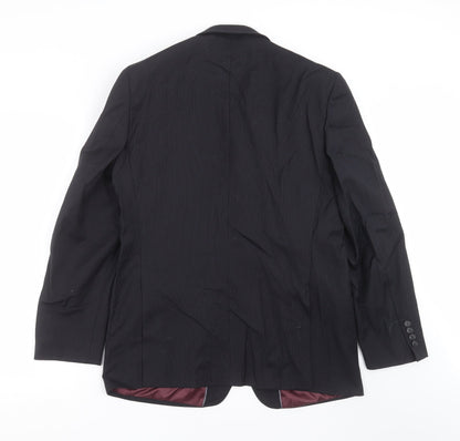 Mens UK Size 42 Marks and Spencer Regular Black Suit Jacket