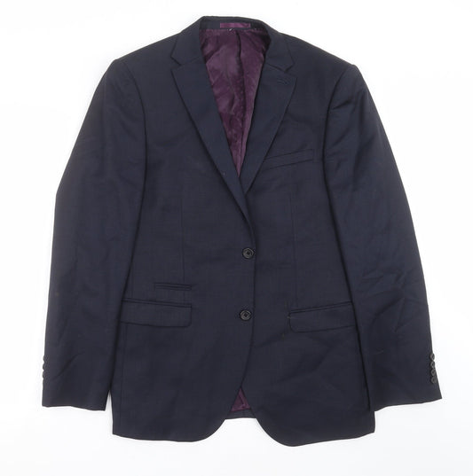 Mens UK Size 42 NEXT Regular Blue Suit Jacket