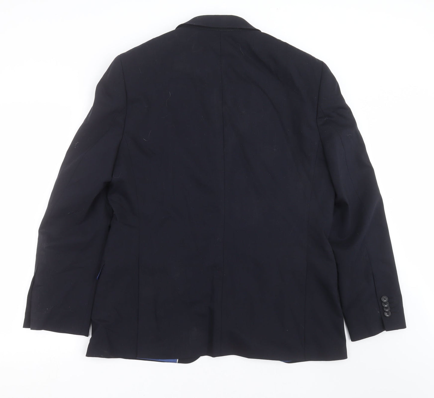 Mens UK Size 42 Performance Suit Regular Blue Suit Jacket