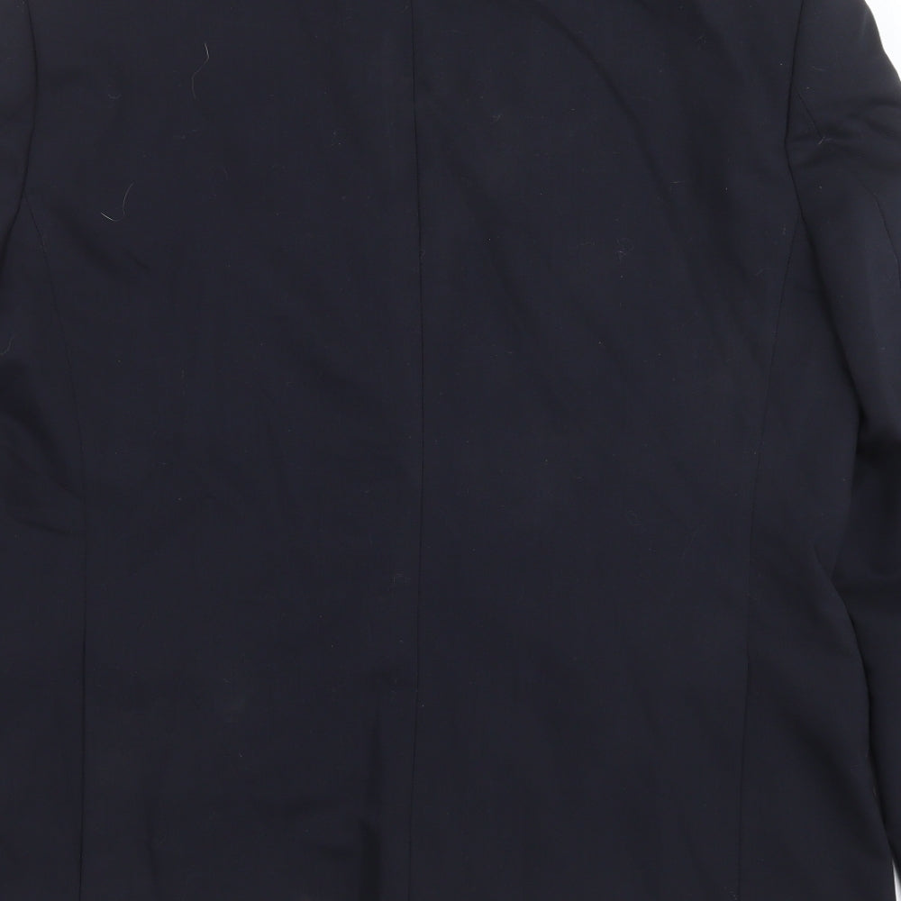 Mens UK Size 42 Performance Suit Regular Blue Suit Jacket