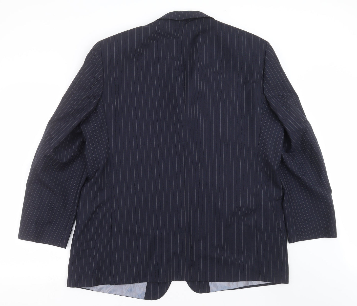 Mens UK Size 46 Marks and Spencer Regular Blue Suit Jacket