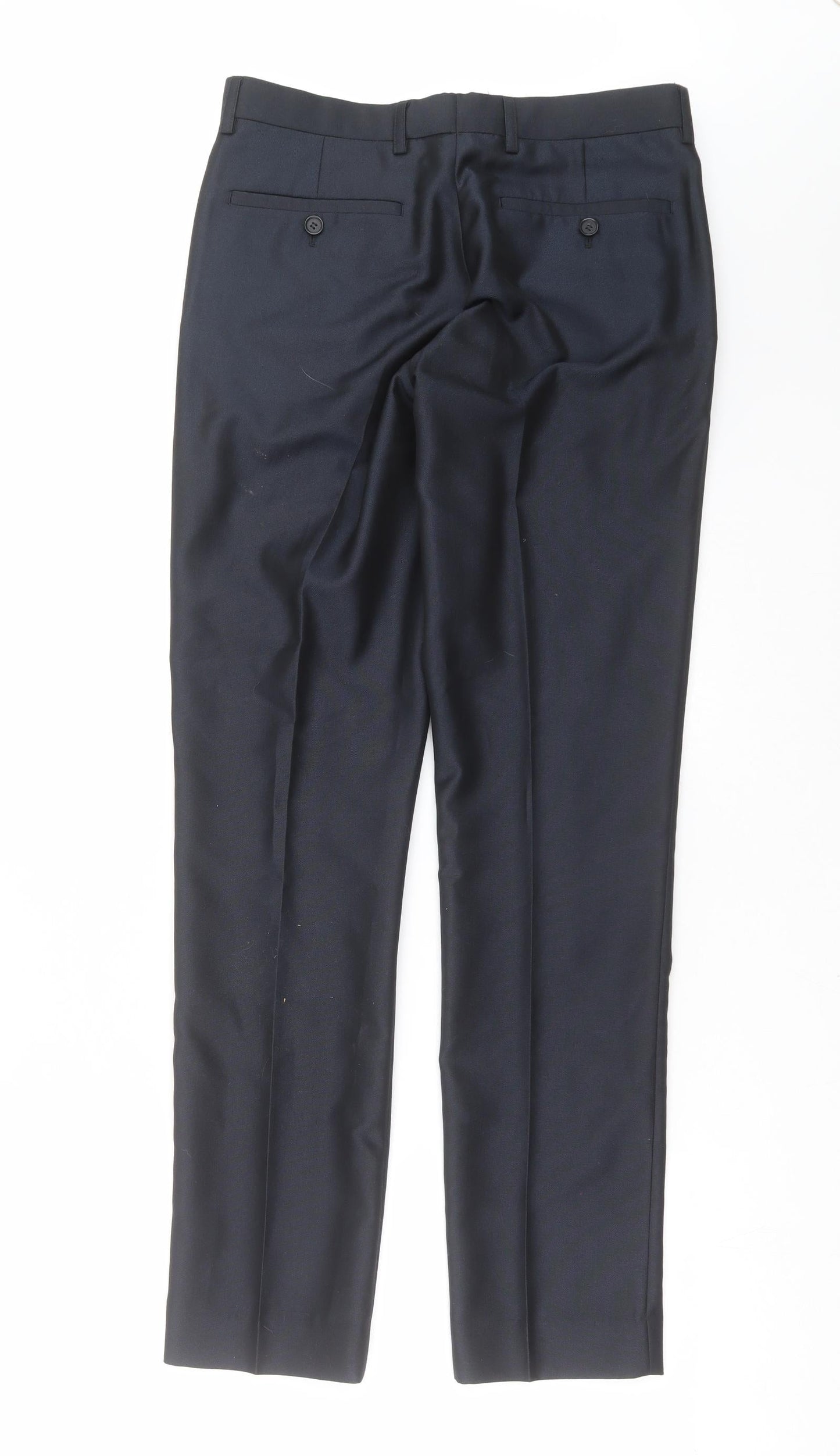 Ventuno 21 Mens Blue   Trousers  Size 30 in L31 in