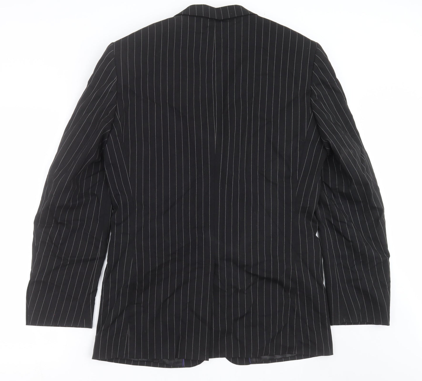 Mens UK Size 38 Butler & Webb Regular Black Suit Jacket