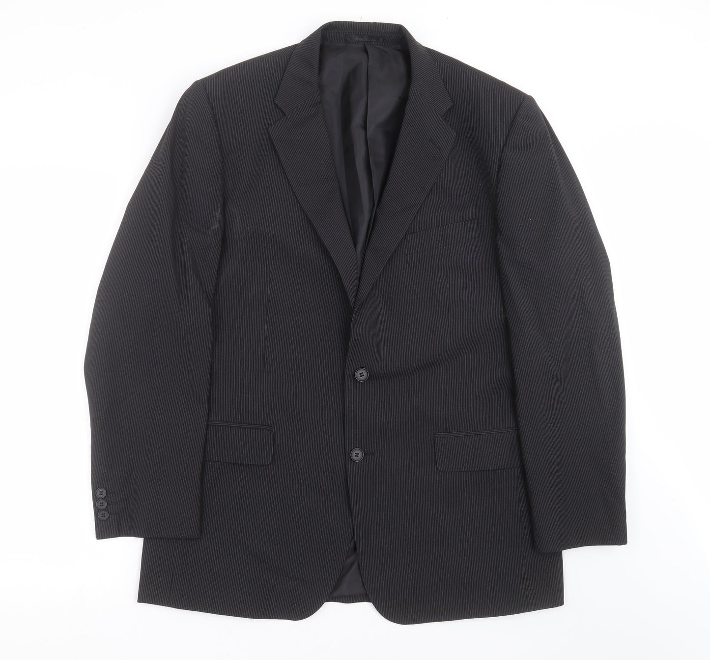 Mens UK Size 42 Scott & Taylor Regular Black Suit Jacket
