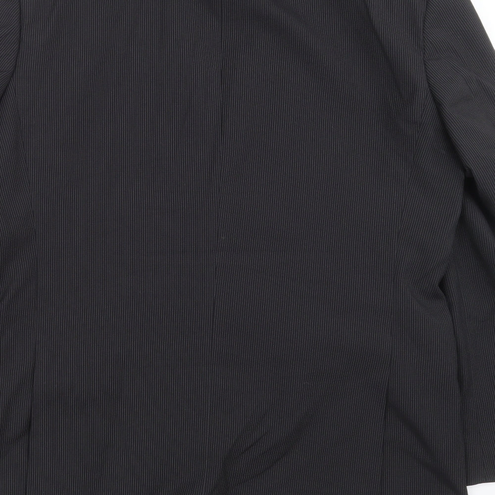 Mens UK Size 42 Scott & Taylor Regular Black Suit Jacket