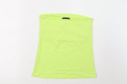 Womens UK Size 10 Peacocks Green Basic Tank