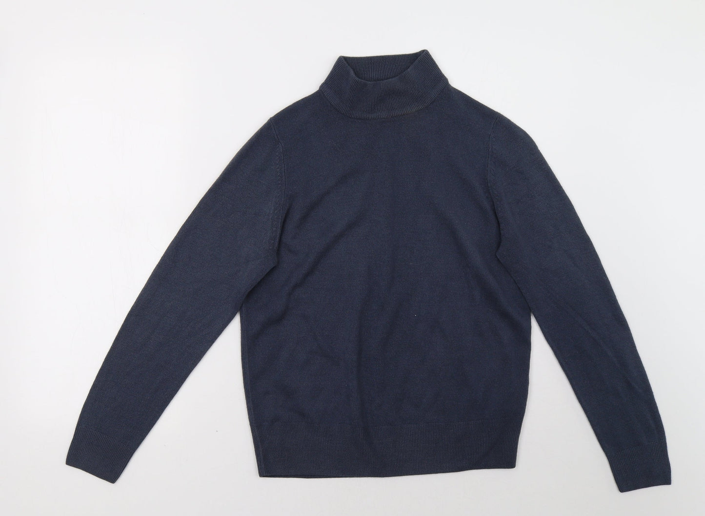 Womens UK Size 10 Marks and Spencer Blue Pullover Sweatshirt