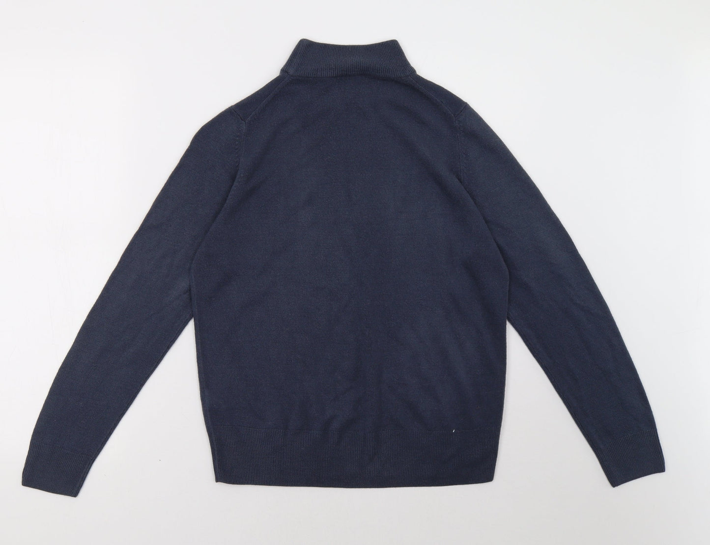 Womens UK Size 10 Marks and Spencer Blue Pullover Sweatshirt