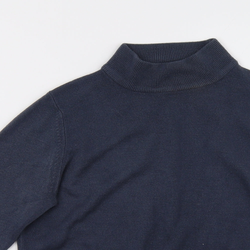 Womens UK Size 10 Marks and Spencer Blue Pullover Sweatshirt