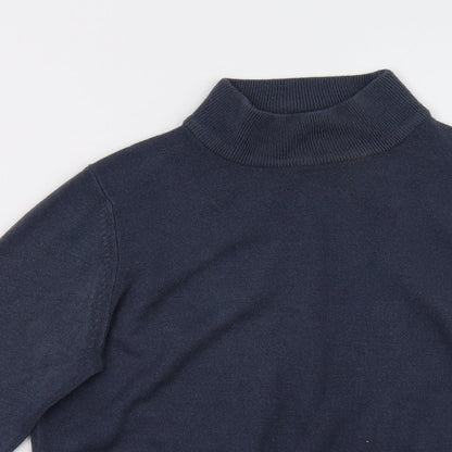 Womens UK Size 10 Marks and Spencer Blue Pullover Sweatshirt