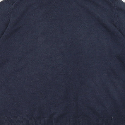 Womens UK Size 10 Marks and Spencer Blue Pullover Sweatshirt