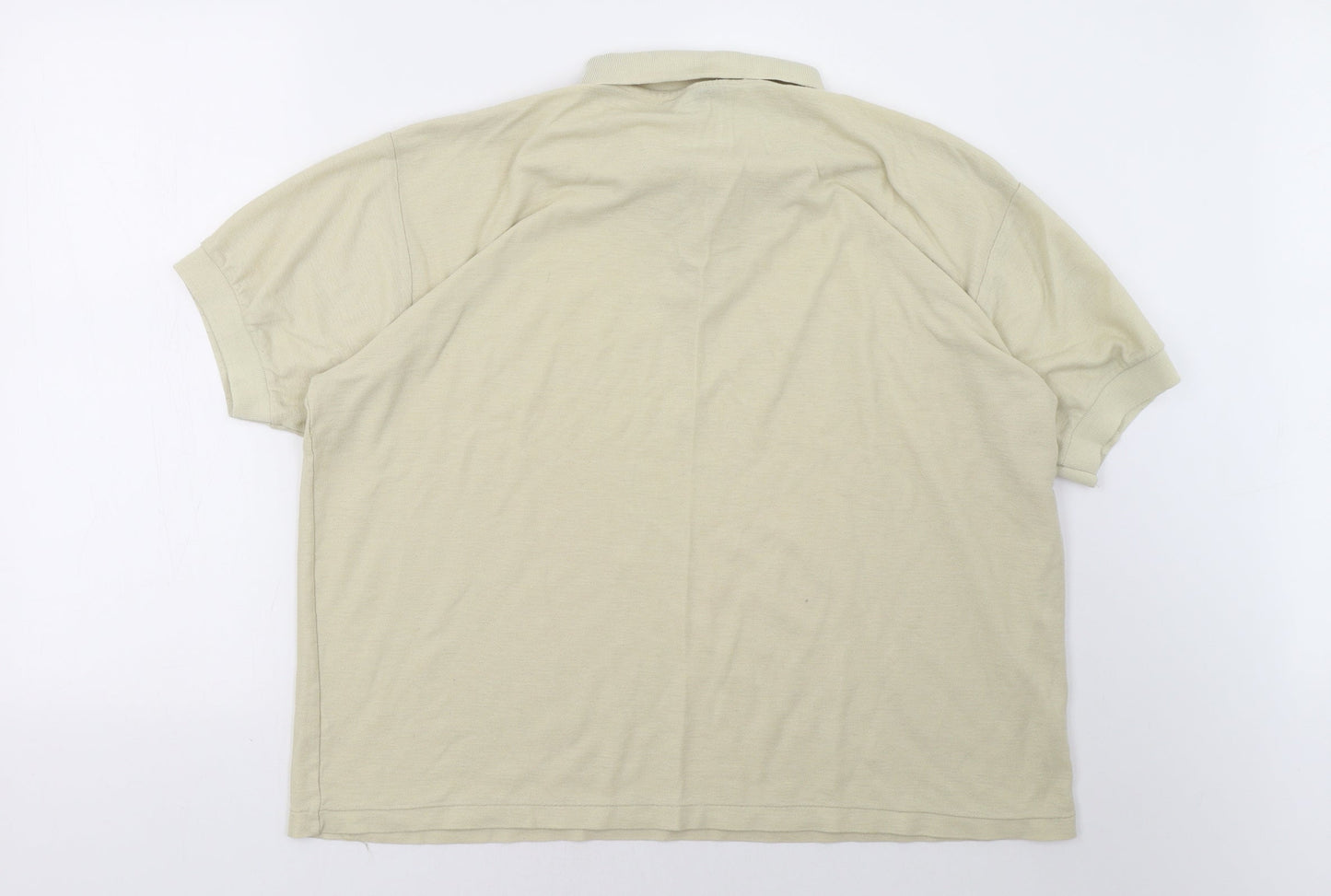 Classic Mens Yellow    Polo Size 2XL